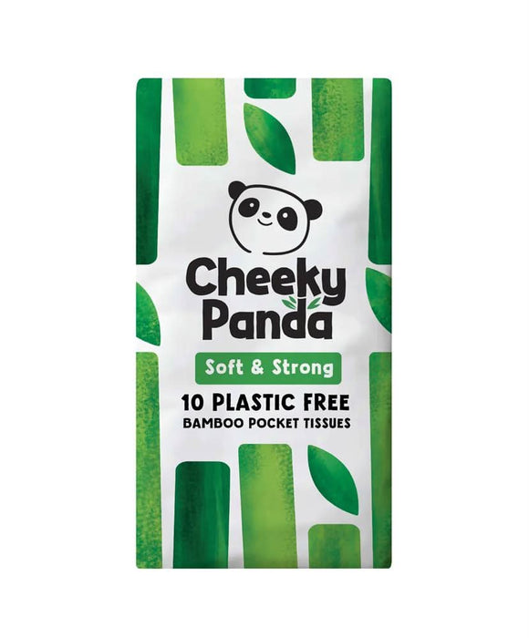 Cheeky Panda Bamboo Pocket Tissues 8 Pack