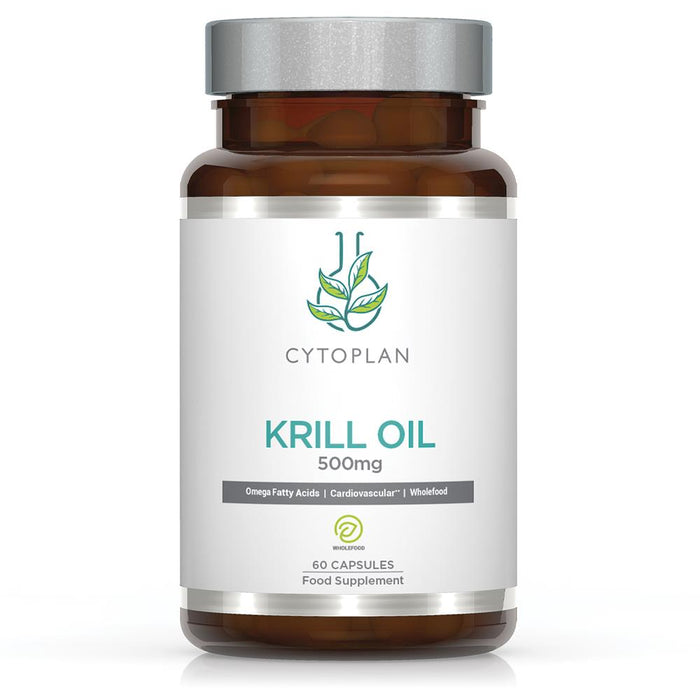 Cytoplan Krill Oil 500mg 60 Capsules