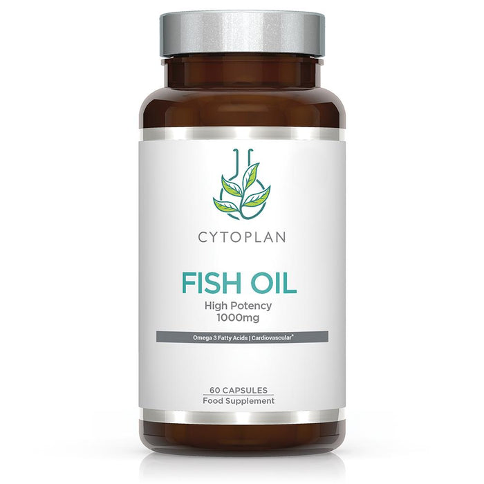 Cytoplan Fish Oil: High Potency Omega 3 60 Capsules