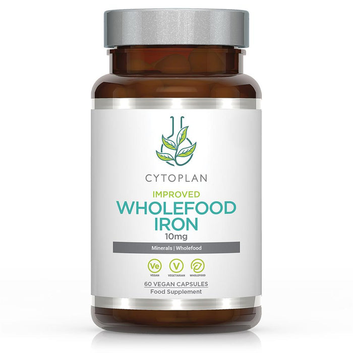 Cytoplan Wholefood Iron 60 Capsules