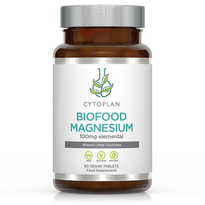 Cytoplan Biofood Magnesium: 100mg 60 Tablets
