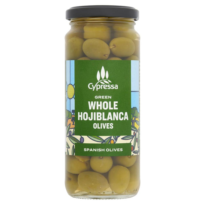 Cypressa Whole Green Olives 340g