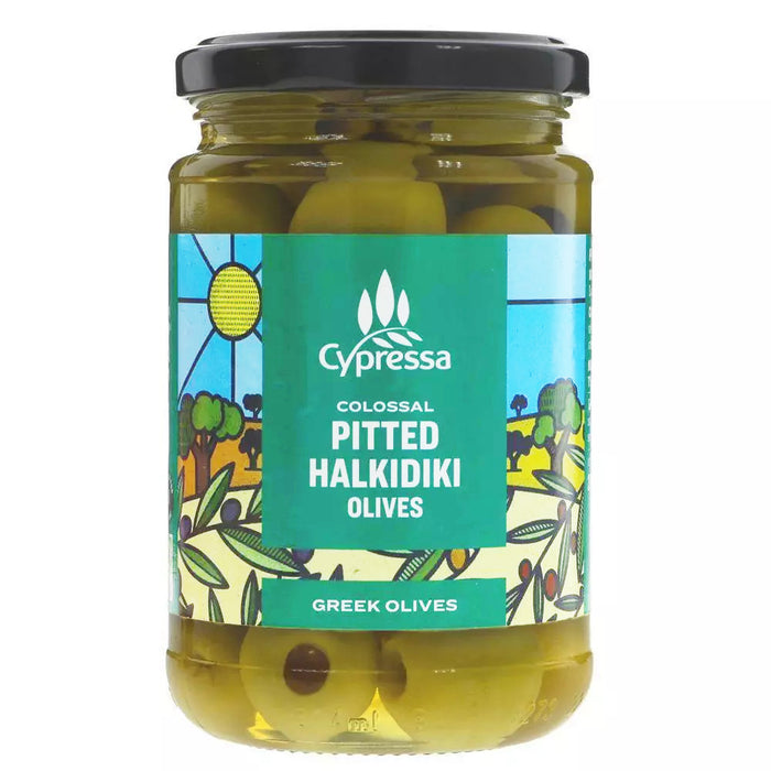 Cypressa Pitted Green Halkidiki Olives 315g