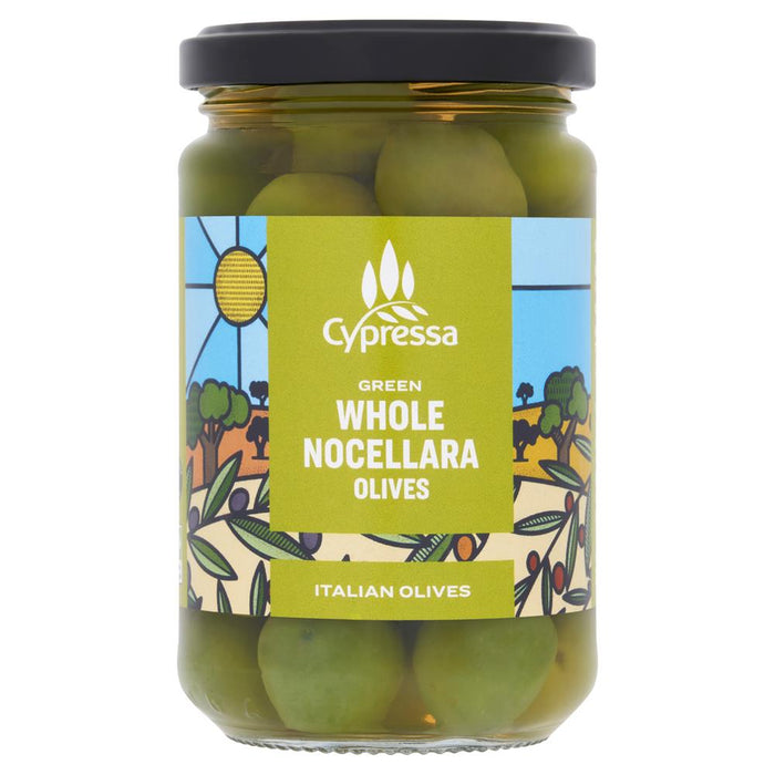 Cypressa Whole Nocellara Olives 290g
