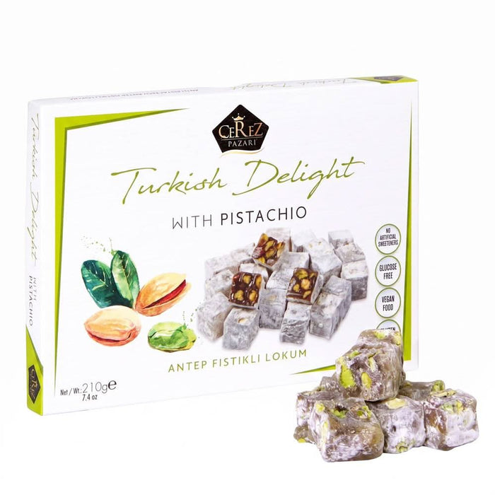 Cerez Pazari Turkish Delight Pistachio 210g