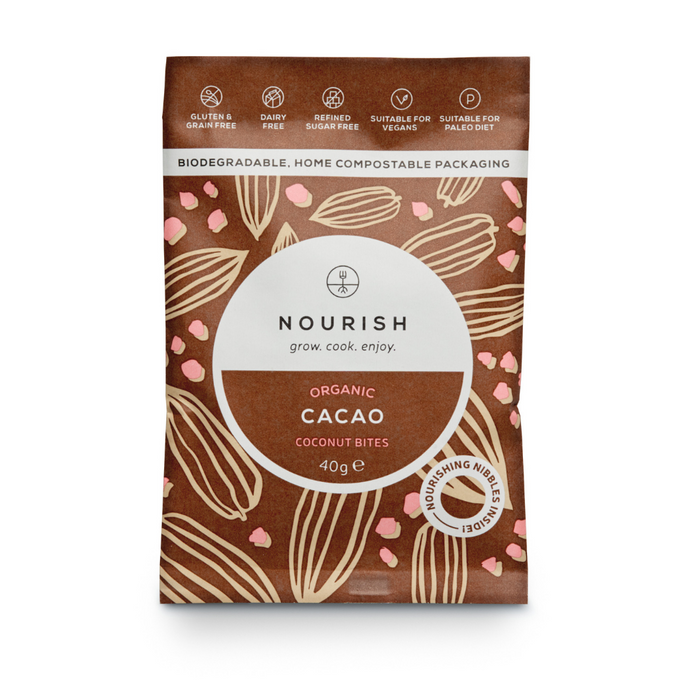 Nourish Nourish Cacao Coconut Bites 40g