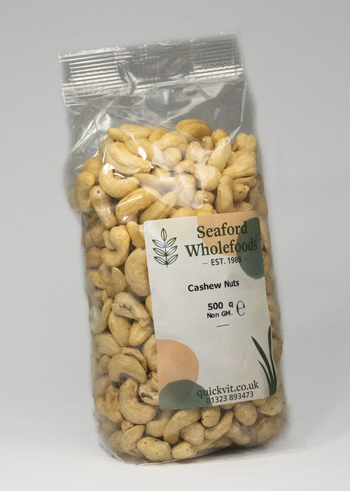 Seaford Wholefoods Whole Cashews 500g