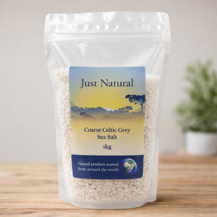 Just Natural Coarse Celtic Salt 1KG