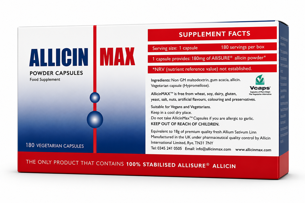 Allicin Max 180 Capsules