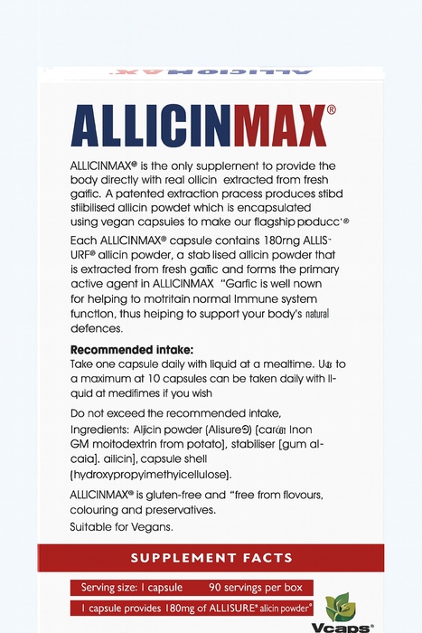 Allicin Max 90+30 Capsules