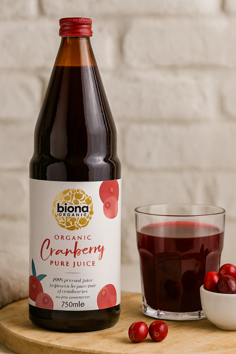 Biona Organic Pure Cranberry Juice 750ml