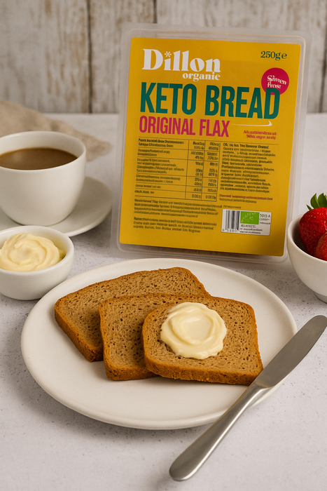 Dillon Organic Gluten Free Flax Bread 250g