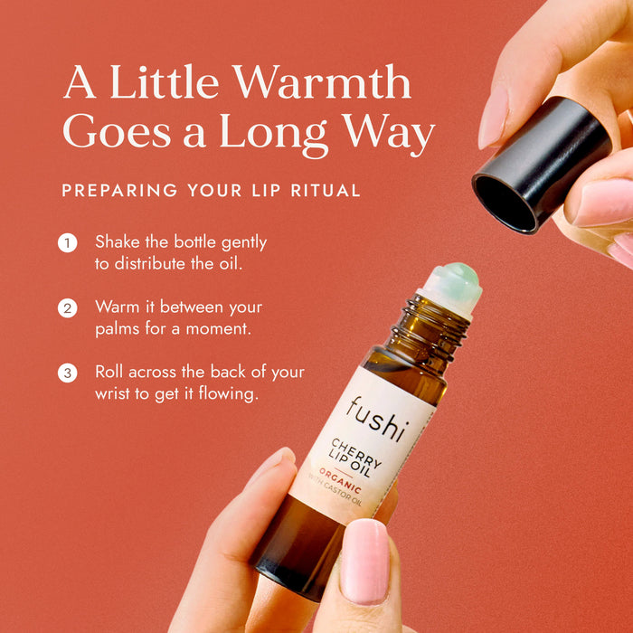 Fushi Wellbeing Cherry Lip Oil 10ml - image 6