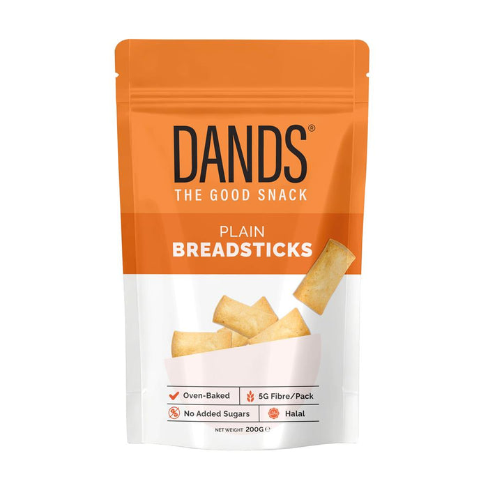 DANDS Plain Breadsticks 200g