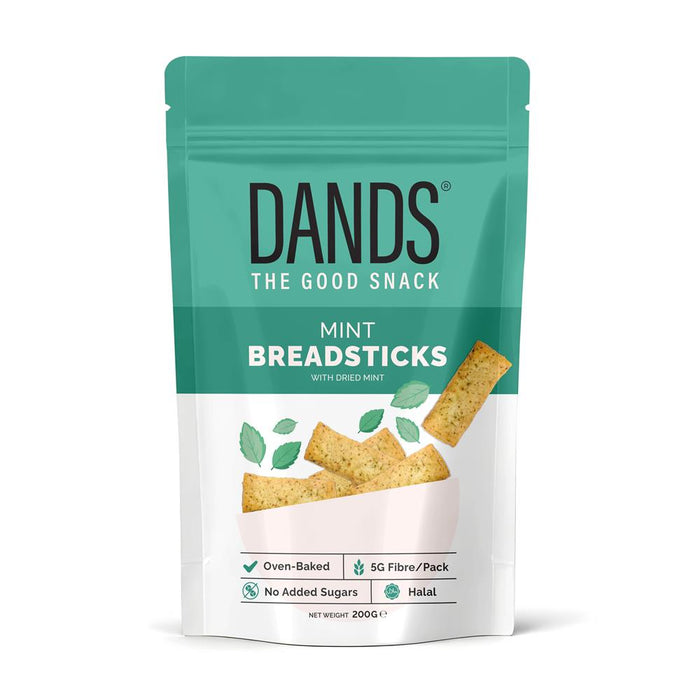 DANDS Mint Breadsticks 200g