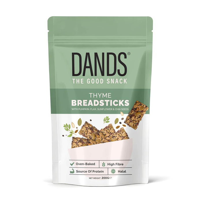 Thyme & 4 Seed Breadsticks 200g