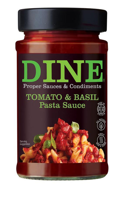 DINE in with Atkins and Potts Tomato Pasta Sauce 350g