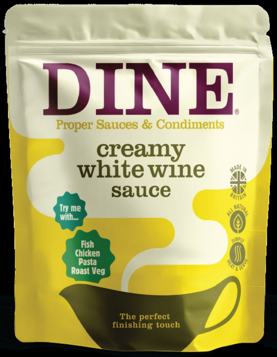 DINE in with Atkins and Potts White Wine Sauce 200g