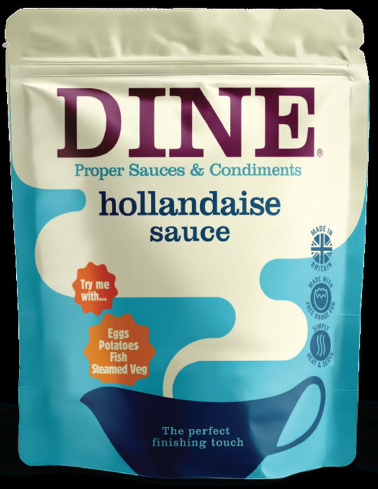 DINE in with Atkins and Potts Hollandaise Sauce 200g