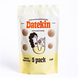 Datekin Sesame Date Balls Filled with Tahini Multipack 5x15g