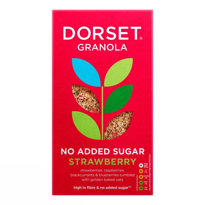 Dorset Cereal No Added Sugar Strawberry Granola 450g