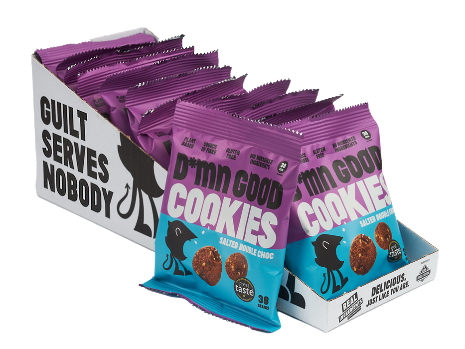 Dmn Good Salted Double Choc Cookies 38g