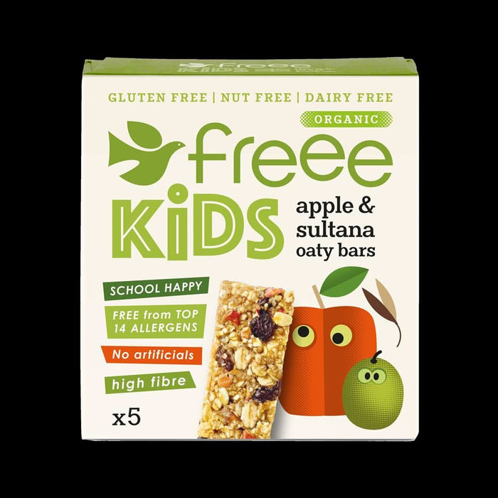Doves Farm Apple & Sultana Kids Bars 5 x 25g