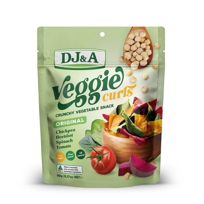 DJ & A Veggie Curls Original 90g