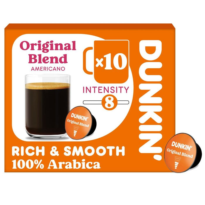 Dunkin Dolce Gusto Capsules Original Blend 10 Capsules