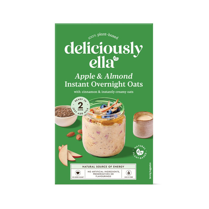 Deliciously Ella Apple Almond Instant Overnight Oats 380g
