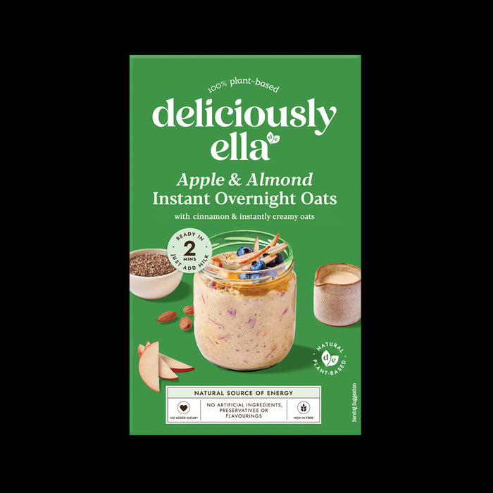 Deliciously Ella Apple Almond Instant Overnight Oats 380g