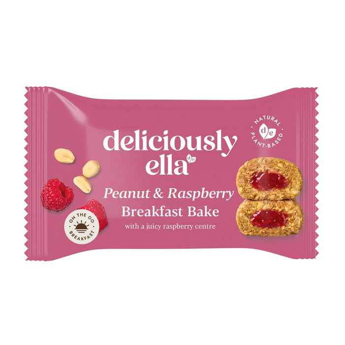 Deliciously Ella Breakfast Bake Peanut & Raspberry 50g