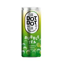Dot Dot Bubble Tea - Sparkling Matcha Lemonade Can 250ml