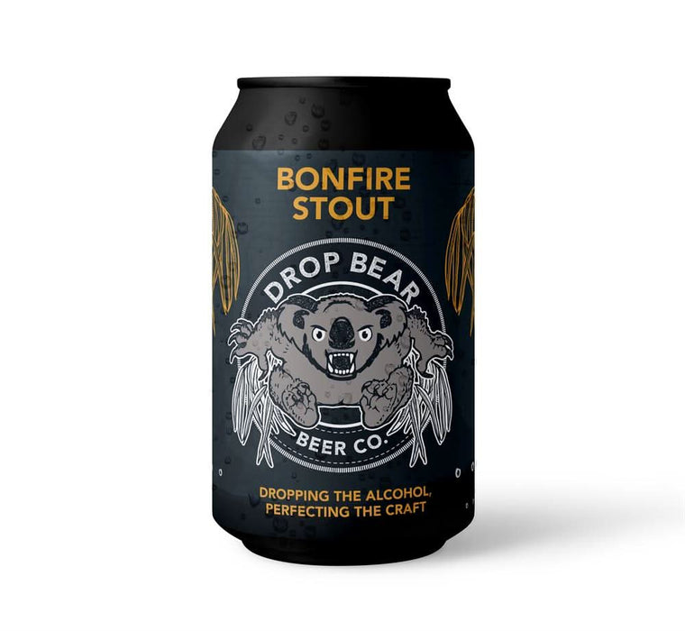Drop Bear Beer Bonfire Stout 0.5% 330ml