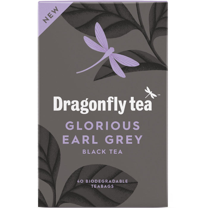 Dragonfly Tea Glorious Earl Grey Black Tea 40 bags