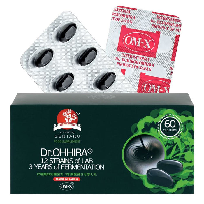 Dr Ohhira Probiotic 12 Strains of Lab 3Y 60 Capsules