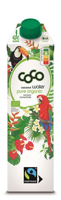 Dr Antonio Martins Organic Pure Coconut Water 1L