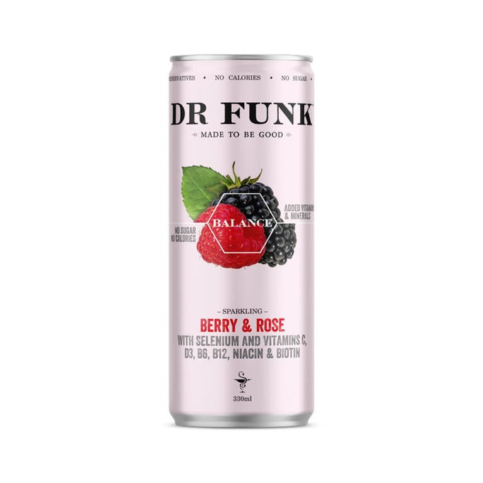 Dr Funk Berry & Rose Drink 330ml
