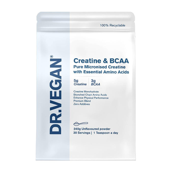 Dr Vegan Creatine & BCAA Powder 240g