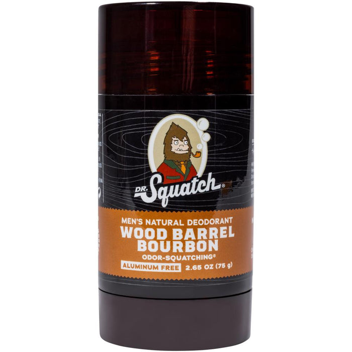 Dr Squatch Deodorant Wood Barrel Bourbon 75g