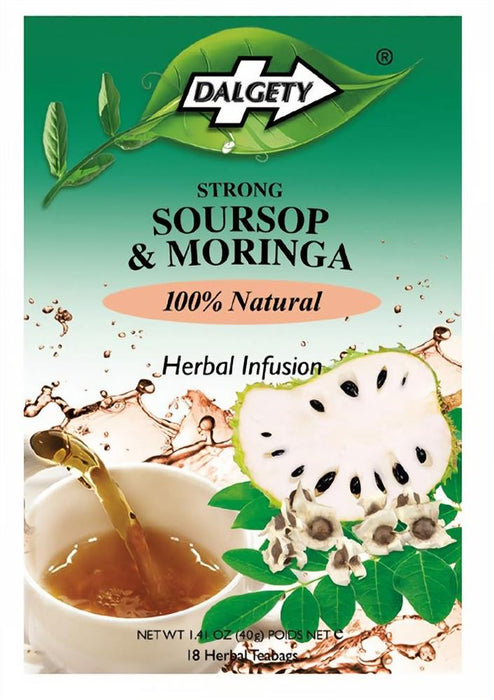 Dalgety Soursop & Moringa Herbal Tea 18 Bags
