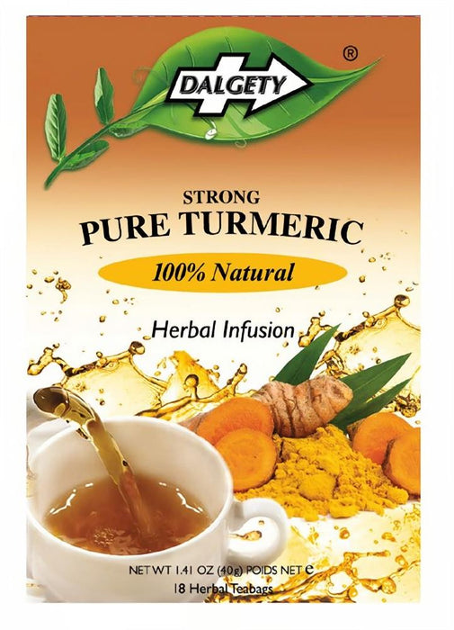 Dalgety Pure Turmeric Herbal Tea 18 Bags