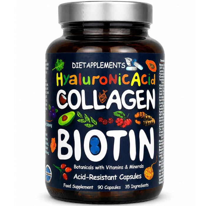 Dietapplements Collagen Biotin HA 90 Cap