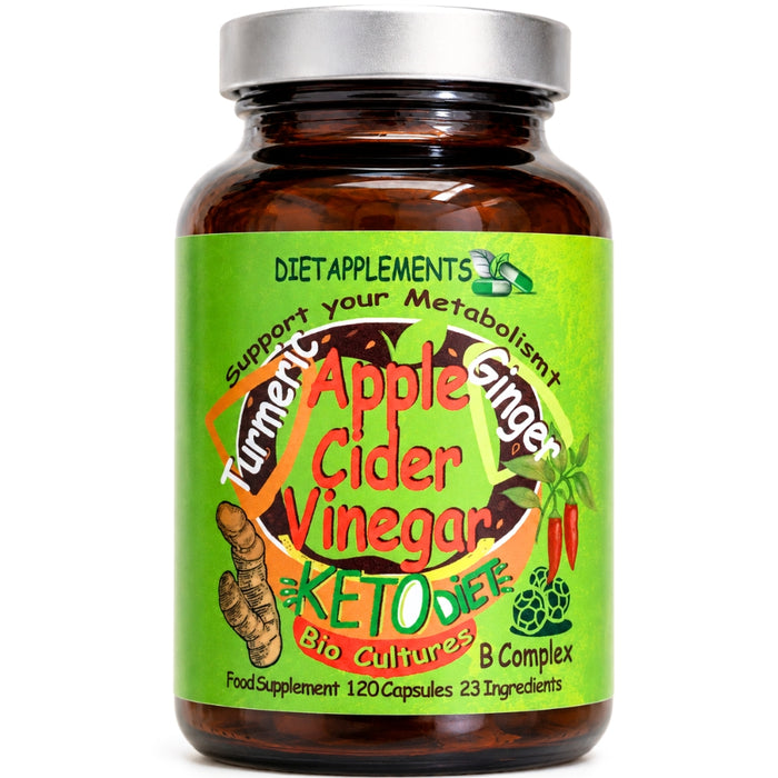 Dietapplements ACV Complex with Vitamins 120 Capsules