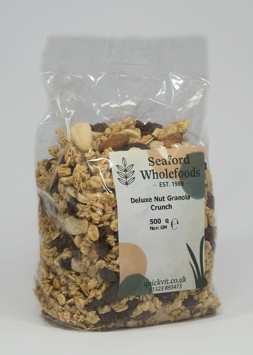 Seaford Wholefoods Deluxe Nut Granola Crunch 500g