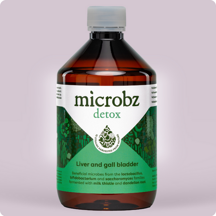 Microbz Detox Liquid Probiotic 475ml