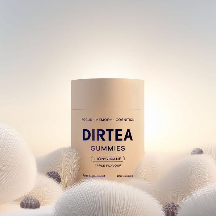 Dirtea Lion's Mane Apple 60 Gummies