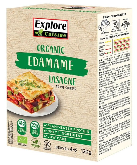 Explore Cuisine Organic Edamame Lasagne 120g