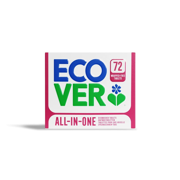 Ecover Dishwasher All in One - 72 Tablets