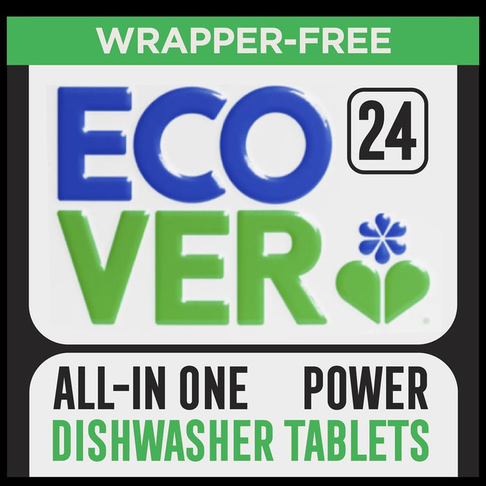 Ecover Dishwasher Tabs Power 24's